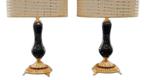 Murano glass gilded table lamps - Tafellamp (2) - Verguld, Nieuw