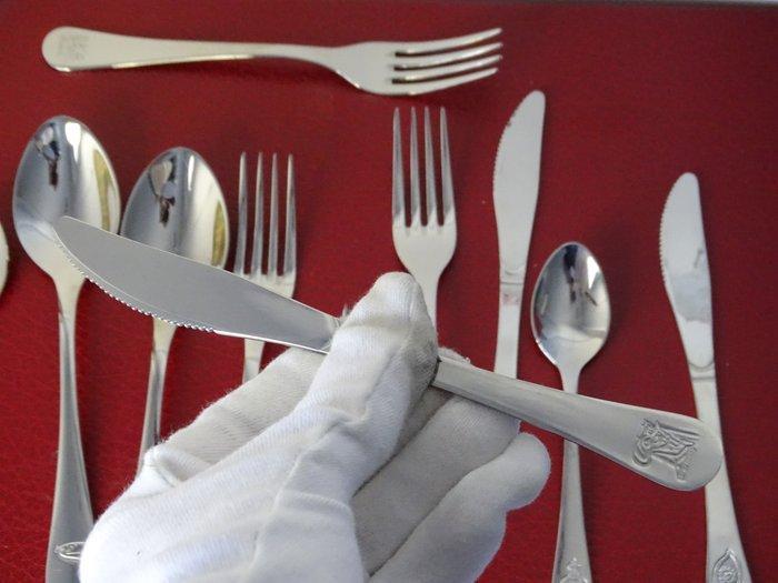 Salvador Dalí - Bestekset - Staal - Set bestek van 12 stuks, Antiek en Kunst, Curiosa en Brocante