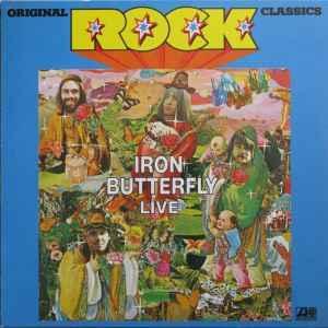 LP gebruikt - Iron Butterfly - Live, Cd's en Dvd's, Vinyl | Rock, Zo goed als nieuw, Verzenden