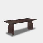 Tafel Boomstam Eikenhout  Set Driehoek  140x90, Nieuw