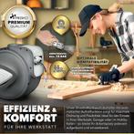 TRESKO® Automatische Luchtslang - 30M - Slanghaspel - Grijs, Verzenden, Nieuw