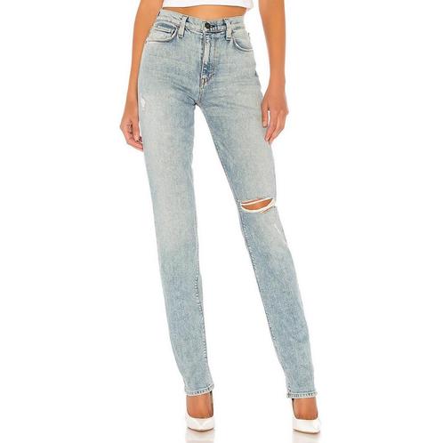 Hudson Jeans • lichtblauwe Holly Straight jeans • 29, Kleding | Dames, Broeken en Pantalons, Blauw, Nieuw, Verzenden