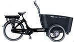 Vogue Carry bakfiets Midden motor Kangeroo 7V matzwart, Fietsen en Brommers, Verzenden, Nieuw