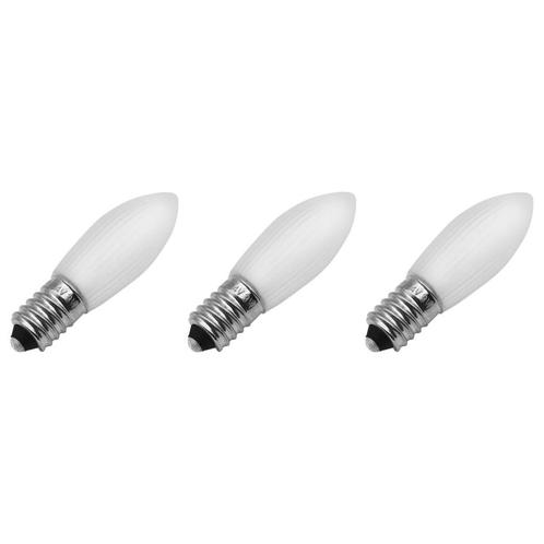Reserve Kerstlampjes E10 - 3 stuks - Gloeilamp - 34V/3W -, Diversen, Kerst, Nieuw, Verzenden