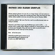 cd promo - Hefner  - Hefner 3rd Album Sampler, Cd's en Dvd's, Cd's | Overige Cd's, Zo goed als nieuw, Verzenden