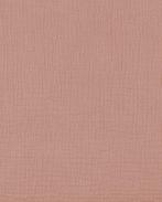 Double Gauze katoen dusty oud roze, Nieuw, Roze