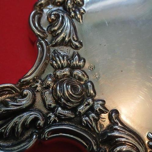 Handspiegel - .925 zilver - Zilveren handspiegel, Antiek en Kunst, Antiek | Goud en Zilver