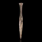Vroege Griekse Bronzen Dagger - Wapen van een Oude Strijder!, Antiek en Kunst