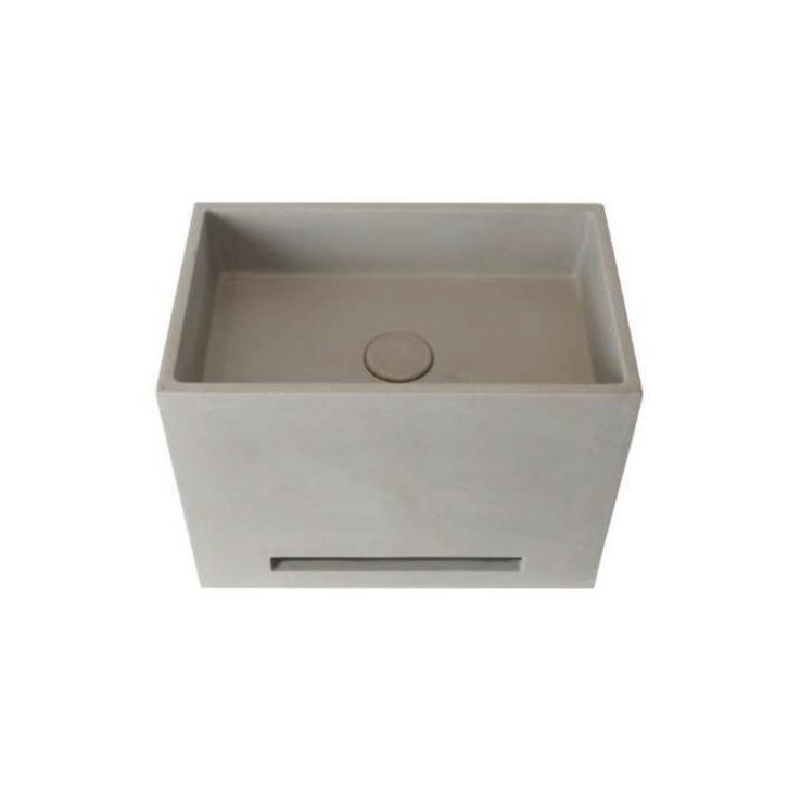 Fontein Ideavit Idea.Wall 40x25x30 cm Rechthoek Beton, Doe-het-zelf en Verbouw, Sanitair, Ophalen of Verzenden