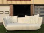 BANKSTEL DE SEDE DS-102 BANK WIT LEER DESIGN SOFA, Design, Driepersoons, Rechte bank, Leer