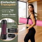 Yogamat - Fitness mat - Sportmat - Yoga mat extra dik - 183x, Verzenden, Zo goed als nieuw