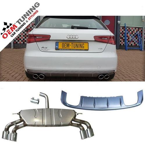AUDI S3 S4 S5 S6 S7 DIFFUSERS voor A3 A4 A5 A6 A7  2008-2018, Auto-onderdelen, Carrosserie en Plaatwerk, Nieuw, Audi, Achter, Bumper