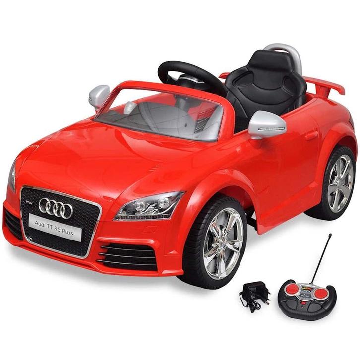 Kinderauto elektrisch  Audi TT RS. Nu met 10% korting OP=OP!, Kinderen en Baby's, Speelgoed | Buiten | Accuvoertuigen, Nieuw, Verzenden