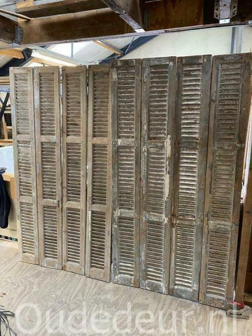 Louvre deuren en shutters, Huis en Inrichting, Woonaccessoires | Overige, Gebruikt, Ophalen