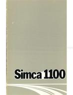 1974 SIMCA 1100 INSTRUCTIEBOEKJE NEDERLANDS, Auto diversen, Handleidingen en Instructieboekjes
