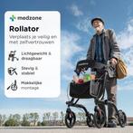 2dekans | Medzone Rollator Lichtgewicht en Opvouwbaar -, Diversen, Rollators, Ophalen of Verzenden, Zo goed als nieuw