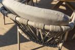 Manitoba Liam dining tuinset 180x100xH75 cm 5 delig teak, Ophalen of Verzenden, Nieuw
