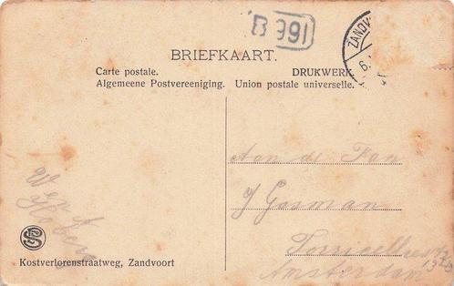 Zandvoort met binnen, boulevard en strand - Ansichtkaart, Verzamelen, Ansichtkaarten | Buitenland