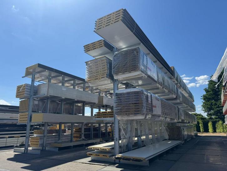 Sandwich dakpanelen 30 en 40mm | va. € 18,- p/m2, Doe-het-zelf en Verbouw, Platen en Panelen, Nieuw, 20 tot 50 mm, Overige materialen