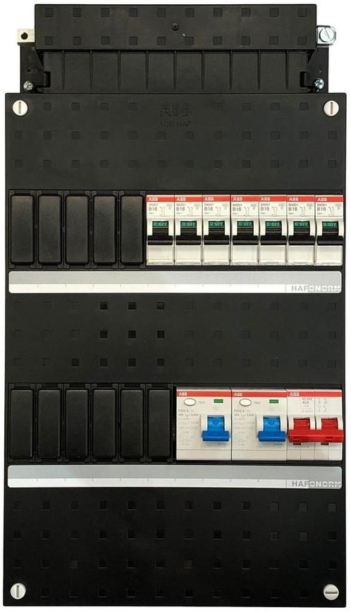 ABB groepenkast 7 groepen 1-fase, Doe-het-zelf en Verbouw, Elektra en Kabels