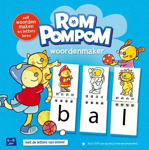 Rom Pompom woordenmaker / Rom Pompom 9789048711239, Boeken, Kinderboeken | Jeugd | onder 10 jaar, Gelezen, Verzenden