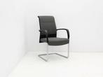 Vergaderstoel Kusch&Co Ona Side Chairs - stof bruin - slede, Werkplek, Overige typen, Gebruikt, Ophalen of Verzenden