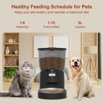 Automatische voerbak kat - Voerautomaat - Voerdispenser - Zw, Dieren en Toebehoren, Verzenden, Zo goed als nieuw