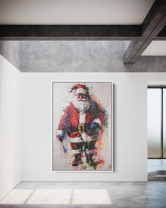 Dine Chanima (XX-XXI) - (XXL Giant ART) Santa Claus Graffiti, Antiek en Kunst, Kunst | Designobjecten