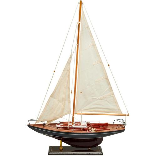 Zeilboot Model 45cm Donkerblauw, Hobby en Vrije tijd, Modelbouw | Boten en Schepen, Ophalen of Verzenden