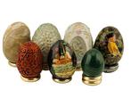 Fabergé ei - Treasury of Eggs & Other - Verguld, Porselein,