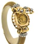 Swiss Genève Bracelet/Cocktail Watch; 18k. Gouden dames.., Goud, Goud, Ophalen of Verzenden, Zo goed als nieuw