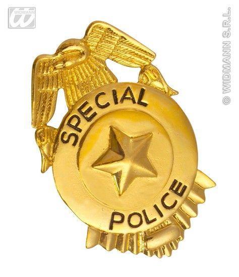 Badge FBI, Hobby en Vrije tijd, Feestartikelen, Nieuw, Ophalen of Verzenden