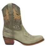 Sendra 16227 Debora cowboylaarzen, Verzenden, Nieuw, Groen, Hoge laarzen