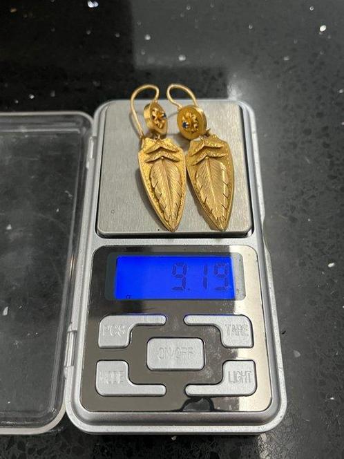 Oorbellen - 19.2 kt. Geel goud, Sieraden, Tassen en Uiterlijk, Oorbellen