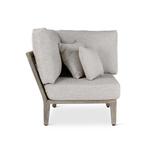 Loungeset Anais | hoek | teak grey | beige weving | incl k.., Verzenden, Nieuw
