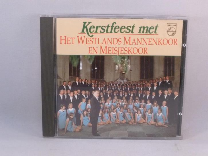 Kerstfeest met Het Westlands Mannenkoor en Meisjeskoor, Cd's en Dvd's, Cd's | Kerst en Sinterklaas, Zo goed als nieuw, Verzenden