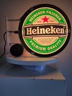 In Topstaat: Heineken Bier Reclame, Dubbelzijdige, Antiek en Kunst, Antiek | Wandborden en Tegels