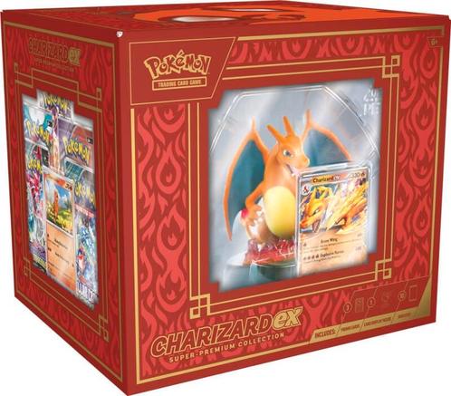 Pokemon TCG super Premium Collection Charizard EX, Hobby en Vrije tijd, Verzamelkaartspellen | Pokémon, Losse kaart, Nieuw, Foil