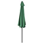 Parasol halfrond voor balkons of terrassen 300x150x230 groen, Tuin en Terras, Verzenden, Nieuw