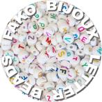 Fako Bijoux - Letterkralen - Letter Beads - Alfabet Kralen -, Hobby en Vrije tijd, Kralen en Sieraden maken, Verzenden, Nieuw