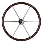Stuurwiel Leader Wood Mahonie 36 - 39 - 55 cm-36 cm diameter, Watersport en Boten, Ophalen of Verzenden, Nieuw