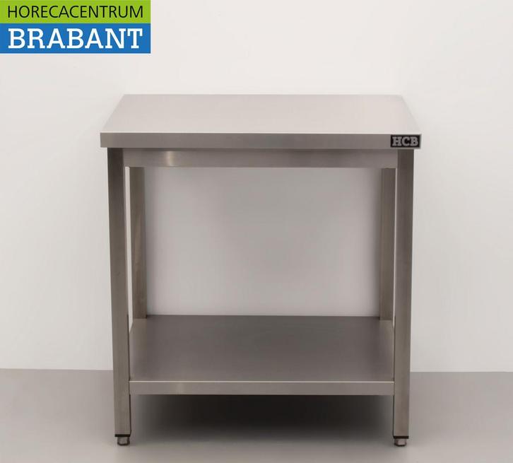 HCB RVS Werktafel Tafel Premium-line 80 x 60 x 85 cm Horeca, Zakelijke goederen, Horeca | Keukenapparatuur, Nieuw in verpakking