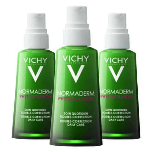 3x Vichy Normaderm Phytosolution Dagcrème 50 ml, Sieraden, Tassen en Uiterlijk, Uiterlijk | Gezichtsverzorging, Nieuw, Verzenden