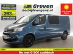 Fiat Talento 1.6 EcoJet L2H1 DC Airco Cruise Cam PDC €263pm, Auto's, Blauw, Nieuw, Financial lease, Handgeschakeld