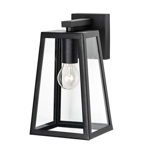 Luuk Muurlamp Zwart Buitenverlichting Strak & modern, Tuin en Terras, Buitenverlichting, Verzenden