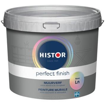 Histor Perfect Finish Muurverf Reinigbaar Matt RAL 9010 |, Doe-het-zelf en Verbouw, Verf, Beits en Lak, Verf, Wit, Nieuw, 5 tot 10 liter