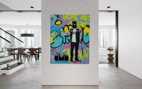 Sinao (1981) - Hitch Hiker [100% handmade], Antiek en Kunst, Kunst | Schilderijen | Modern