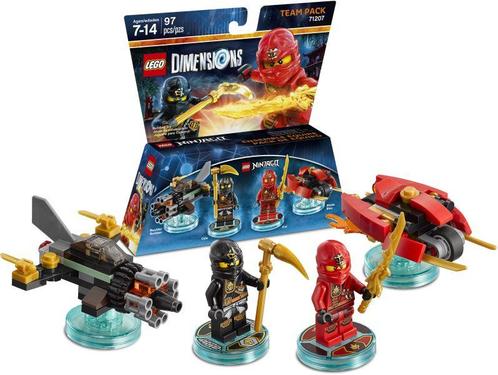 LEGO Dimensions Team Pack-LEGO Ninjago (Diversen) NIEUW, Verzamelen, Beelden en Beeldjes, Nieuw, Ophalen of Verzenden