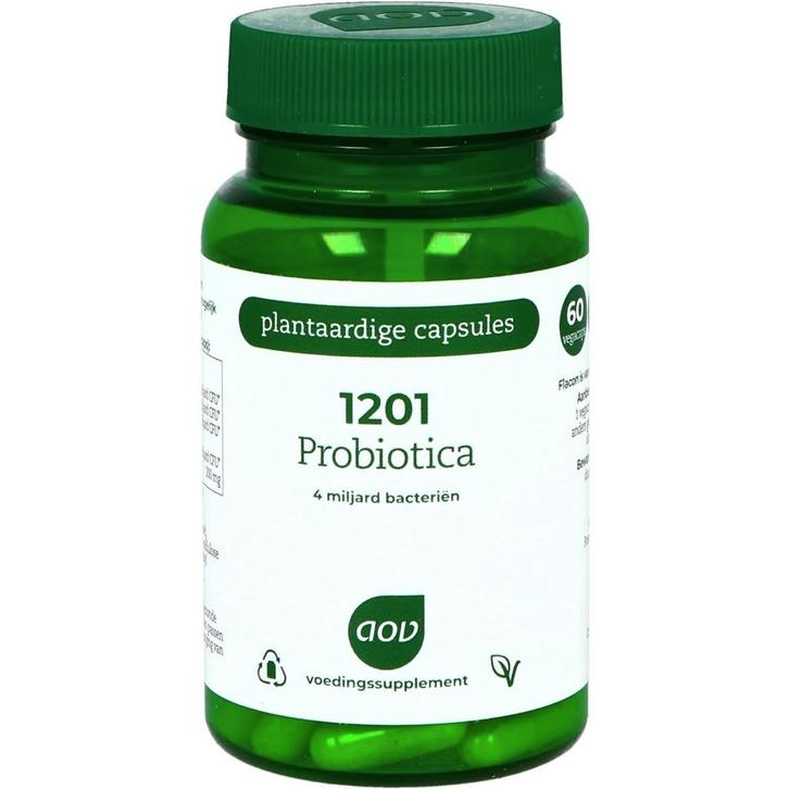 AOV 1201 Probiotica 4 miljard bacteriën - 60 Vegetarische, Sport en Fitness, Gezondheidsproducten en Wellness, Verzenden