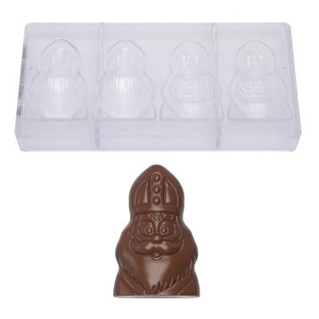 Chocolademal Chocolate World Sinterklaas (4x) 91x59x23mm beschikbaar voor biedingen